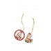 Christmas Cats Hanging Decorations - 8 Piece Set